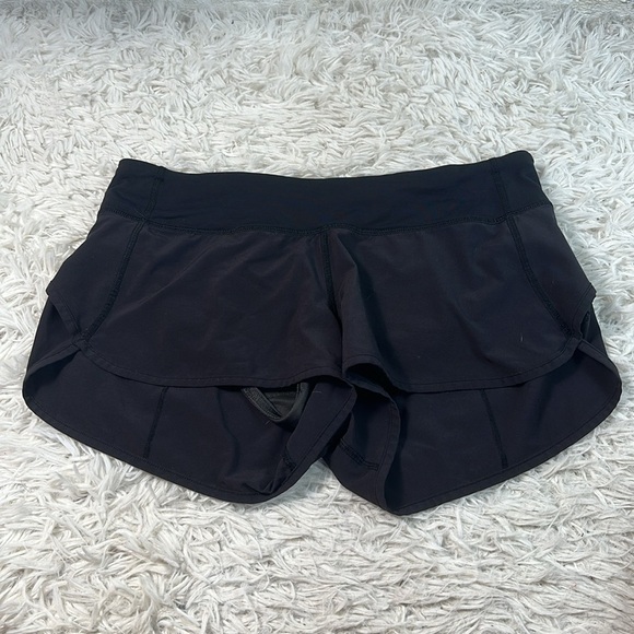 Lululemon Speed Short *4-way Stretch 2.5" Black - Picture 1 of 6